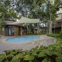Lovell International School / Plan Architect - Exterior Photography, Door, Windows, Chair, Garden